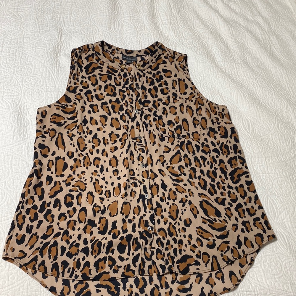 Leopard print XL Top Bold Elements